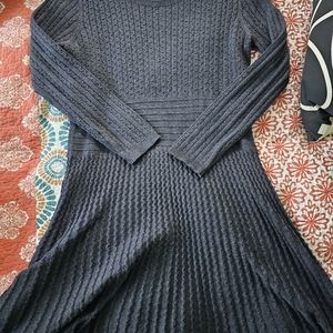 Calvin Klein cable knit dress size L